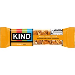 KIND Barres Amandes, caramel et sel de mer, 40 g, 12 unités image