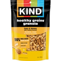 KIND Granola Avoine, miel et noix de coco grillée, 312 g image