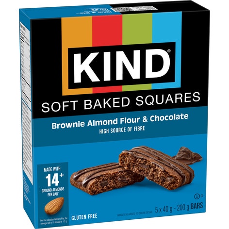 KIND® Brownie Almond Flour & Chocolate, 40g, 5 Count