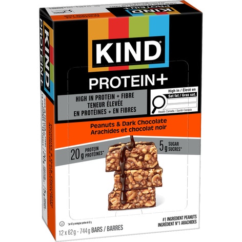 KIND® Arachides et Chocolat Noir, 62g, 12 unités