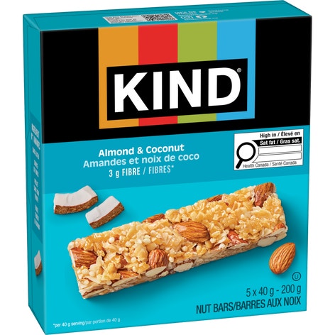 KIND® Almond & Coconut, 40g, 5 Count