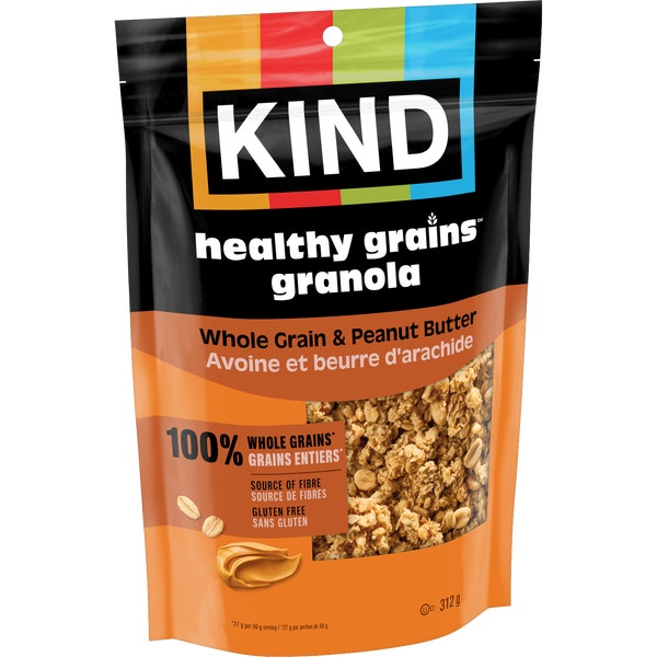KIND Granola Avoine et beurre d'arachide, 312 g
