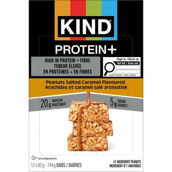 KIND® Peanuts Salted Caramel Flavored, 62g, 12 Count