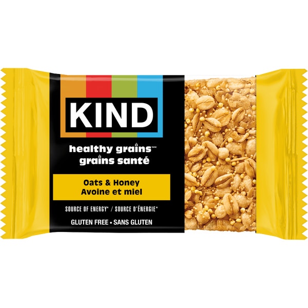 KIND® Healthy Grains Oats & Honey with Toasted Coconut Bars, 35g, 5 Count
