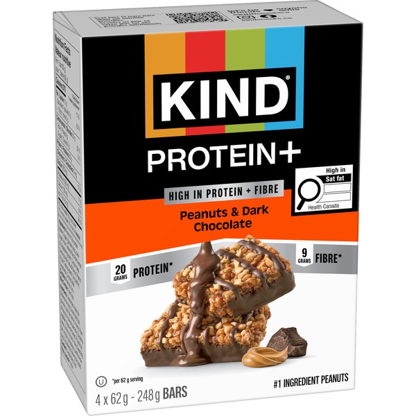 KIND® Peanuts & Dark Chocolate, 62g, 4 Count
