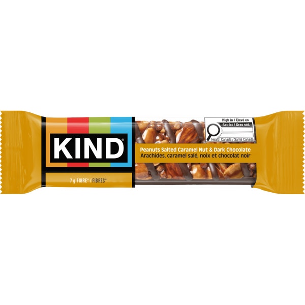 KIND® Peanuts Salted Caramel Nut & Dark Chocolate, 40g, 12 Count
