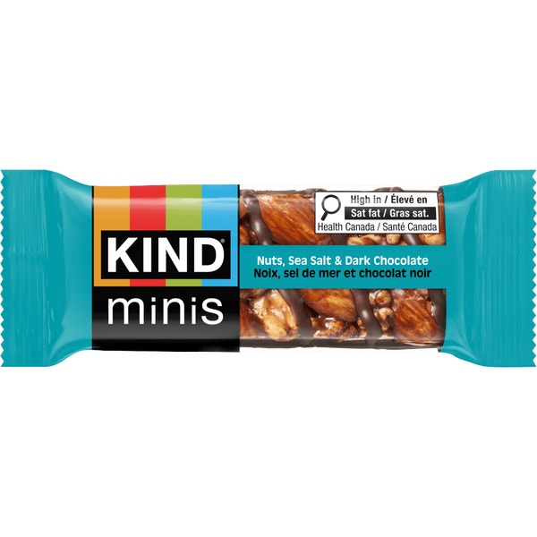 KIND® Minis Nuts Sea Salt & Dark Chocolate Bars, 20g, 10 Count