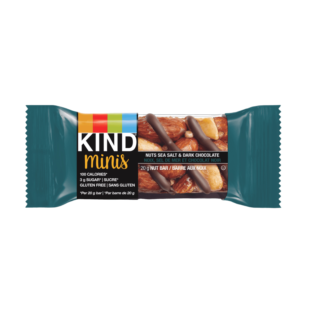 Kind Collective Mini KIND® Minis Almond Peanut Butter & Dark Chocolate, 20g, 10 Count | KIND