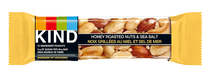 Honey Roasted Nut & Sea Salt Snack Bars